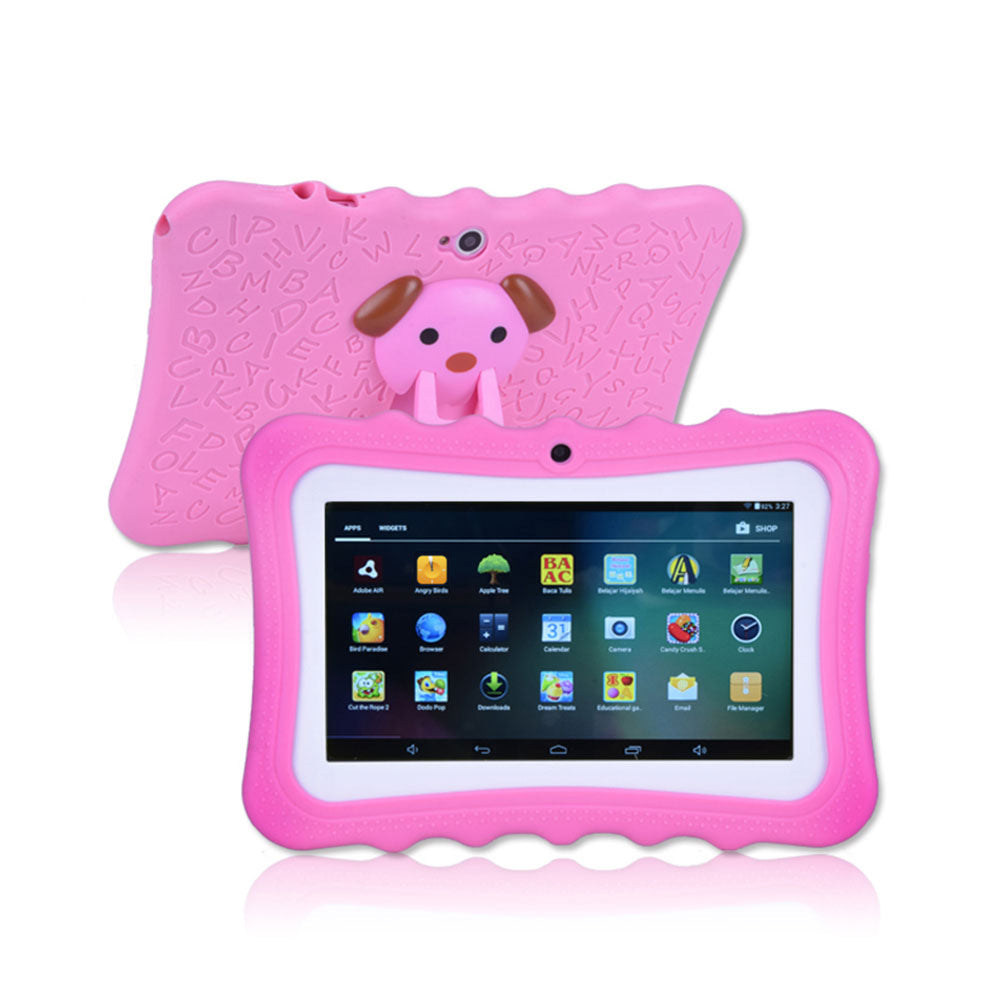 7 Inch Android Kids Tablet – WIFI Tablet with Leather Case, Perfect Gift for Kids