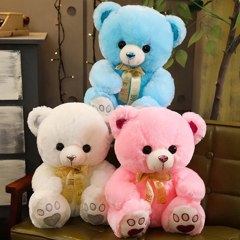 Pangcangshu™ Plush Bear Toy – Soft Stuffed Cotton Animal Doll | TV & Movie Character Inspired