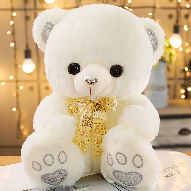 Pangcangshu™ Plush Bear Toy – Soft Stuffed Cotton Animal Doll | TV & Movie Character Inspired