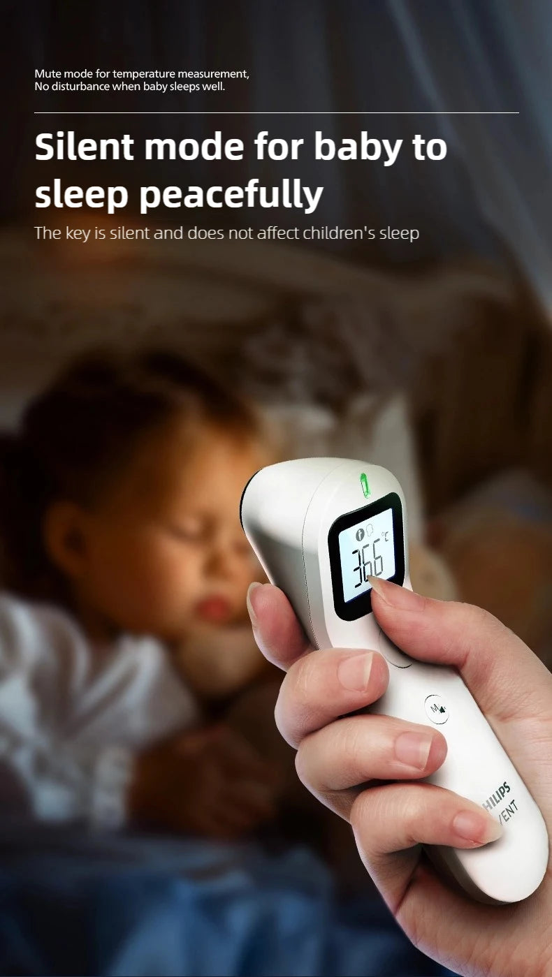 Philips Avent™ Infrared Forehead Thermometer – Non-Contact Digital Temperature Reader for Babies & Adults