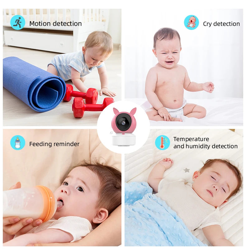 DANMINI™ 5-Inch HD Smart Baby Monitor (C8B)