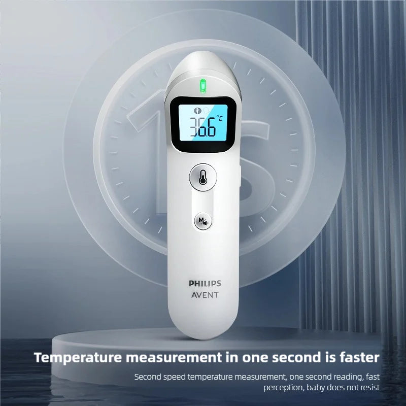 Philips Avent™ Infrared Forehead Thermometer – Non-Contact Digital Temperature Reader for Babies & Adults