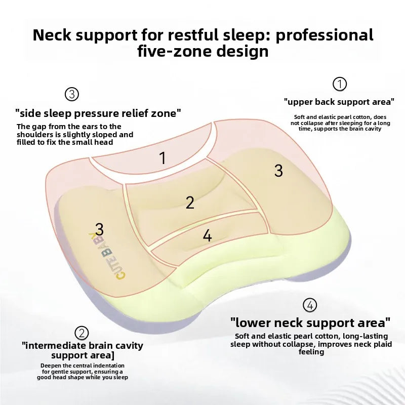 DreamNest™ Cool-Touch Memory Baby Pillow