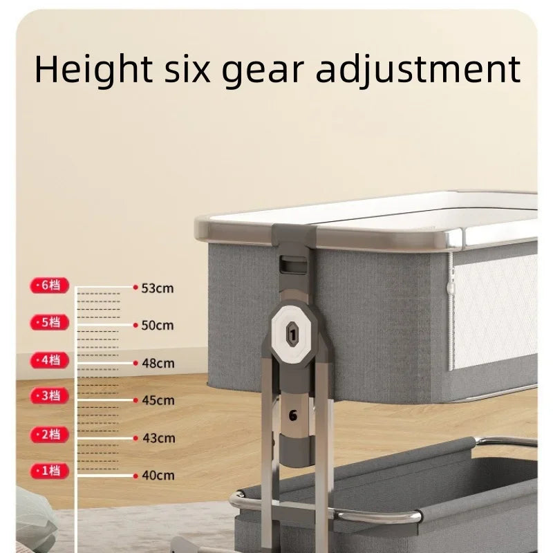 NestEase™ Portable Foldable Baby Crib