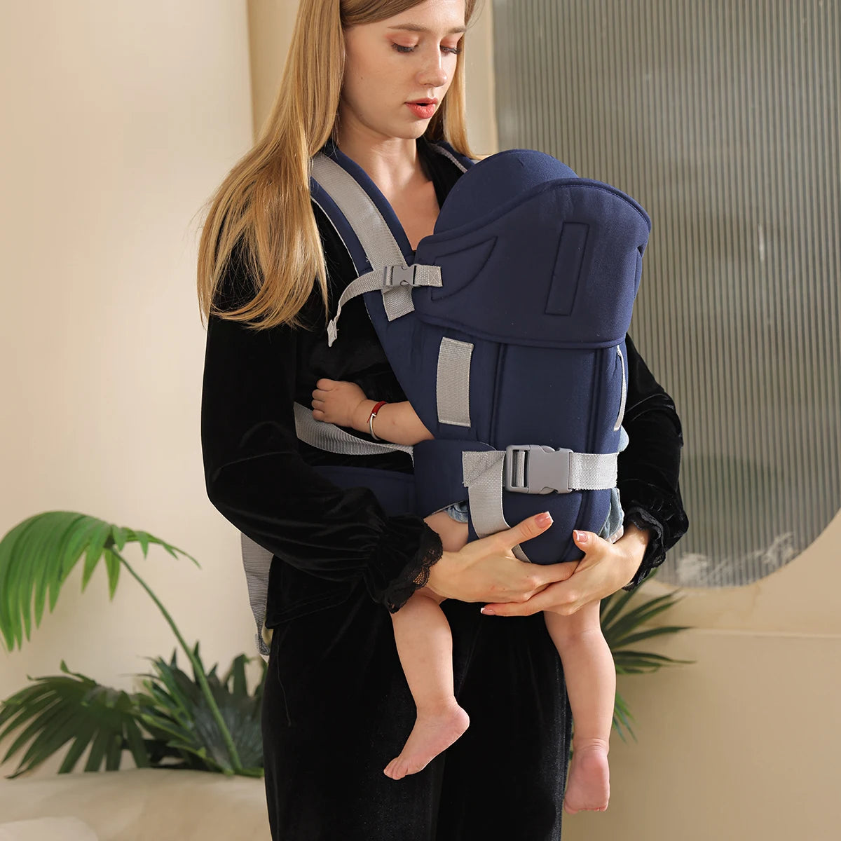 CarryEase™ 4-Season Multifunctional Baby Carrier Backpack