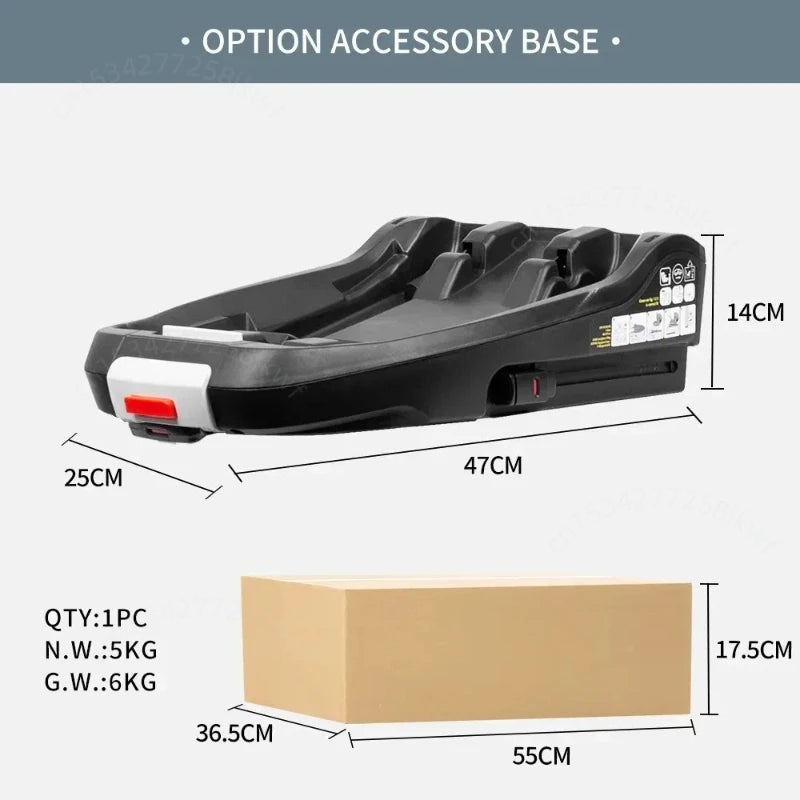 AuraPicks™ 4-in-1 Baby Stroller & Car Seat Combo