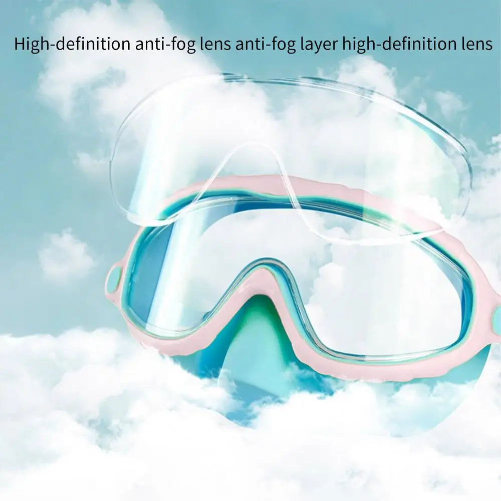 SplashGuard™ Kids Swim Goggles with Nose Cover – Anti-Fog, Leak-Proof, Adjustable & Comfortable for Swimming & Diving
