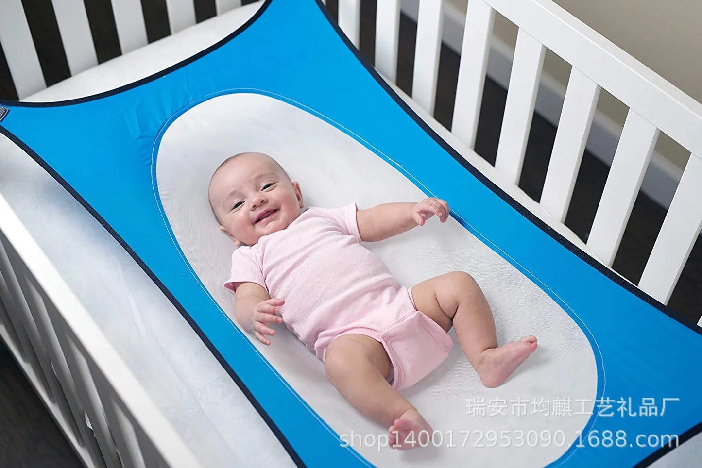 DreamNest™ Baby Hammock – Detachable Breathable Infant Crib Sleep Hammock