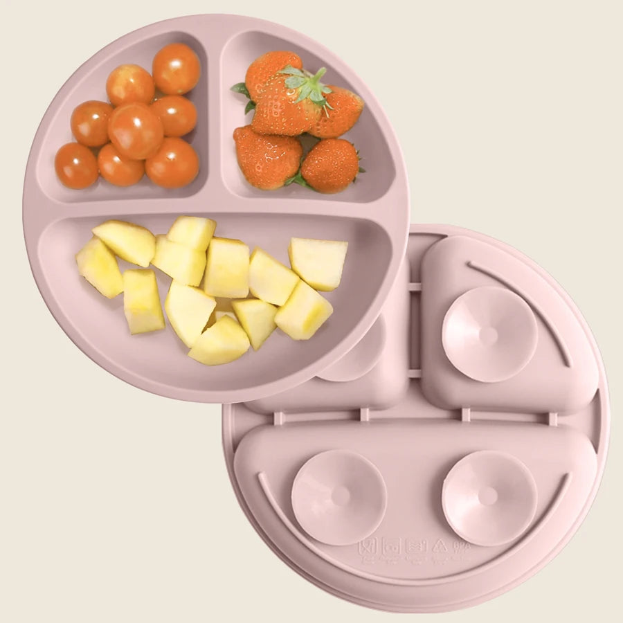 1PC Baby Sucker Silicone Dining Plate