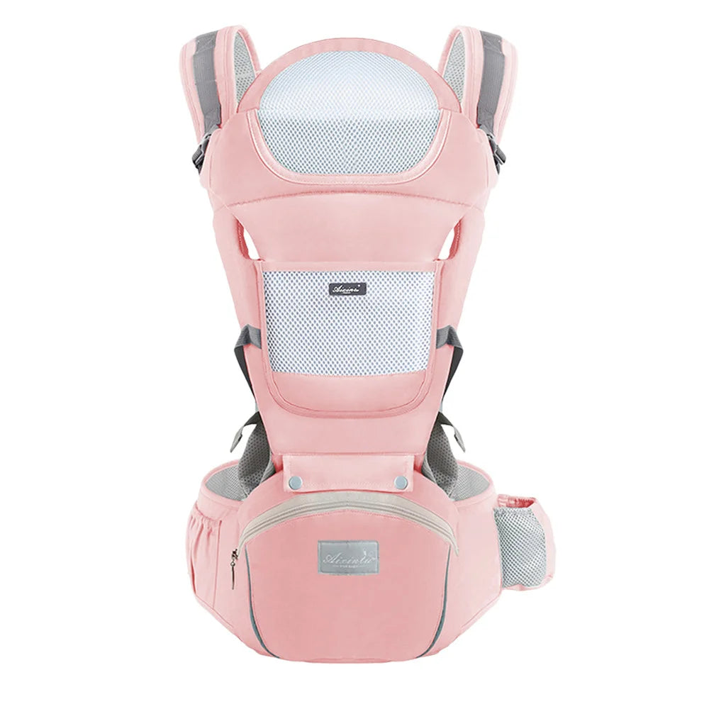 FlexiCarry™ 6-in-1 Baby Carrier – Ergonomic Multi-Position