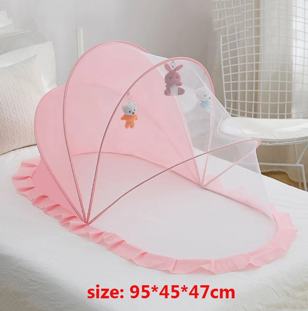 BreeziNest™ Foldable Baby Mosquito Net Canopy