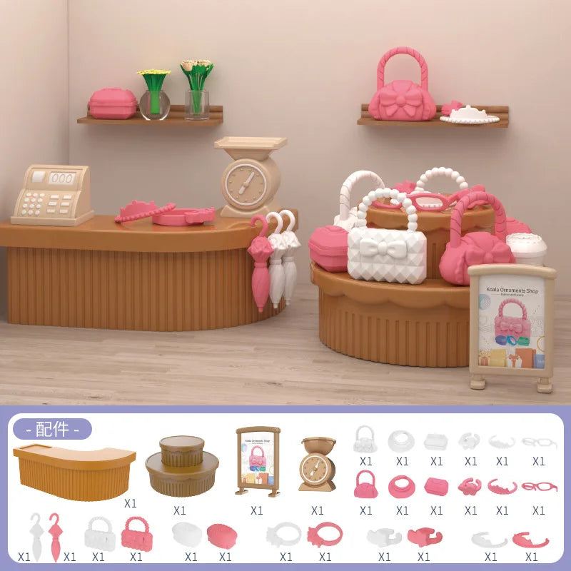 Miniature Dollhouse Furniture Set for Kids