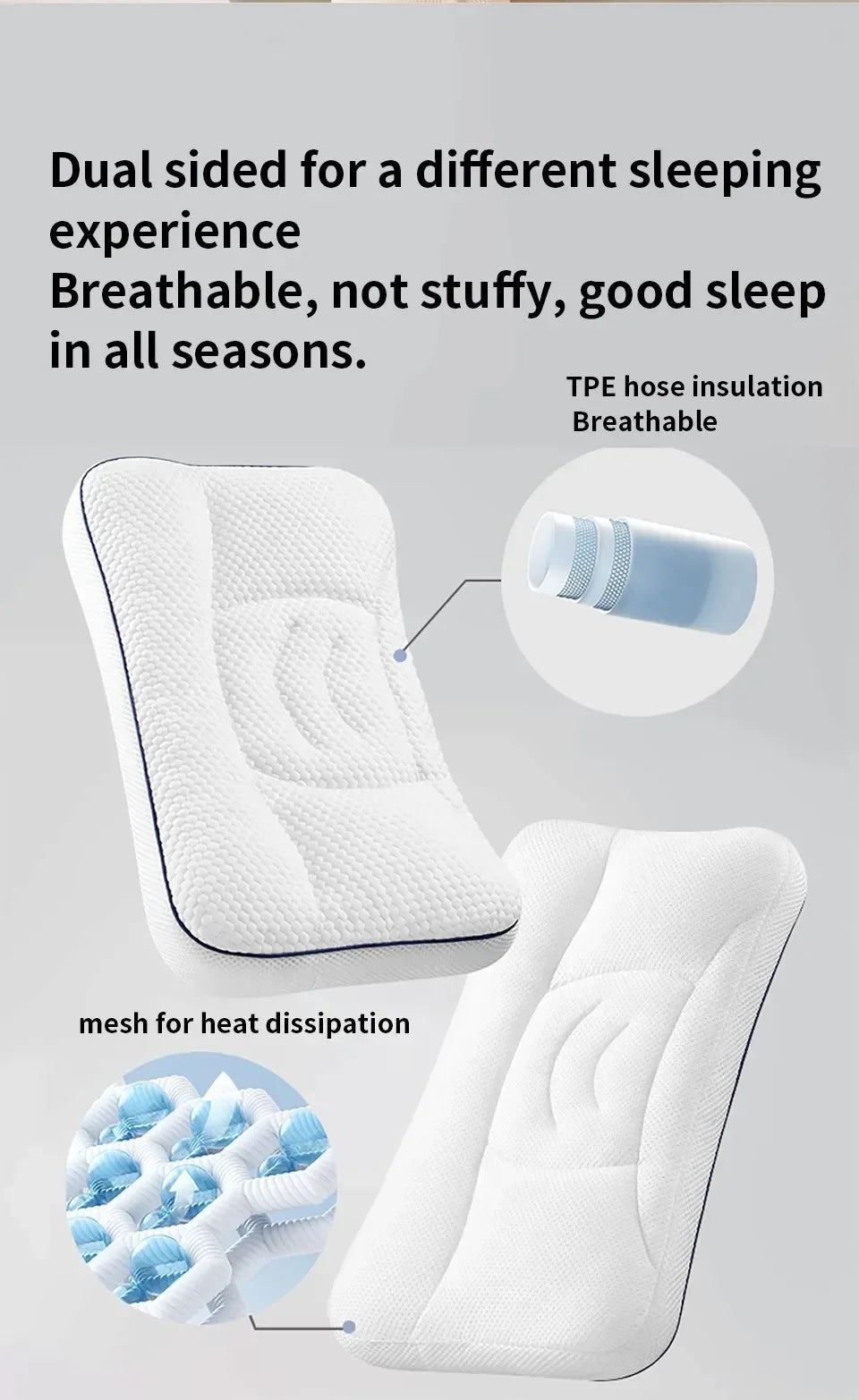 AIBEDILA Kids Neck Pillow – Soft, Breathable & Ergonomic Support for Growing Children