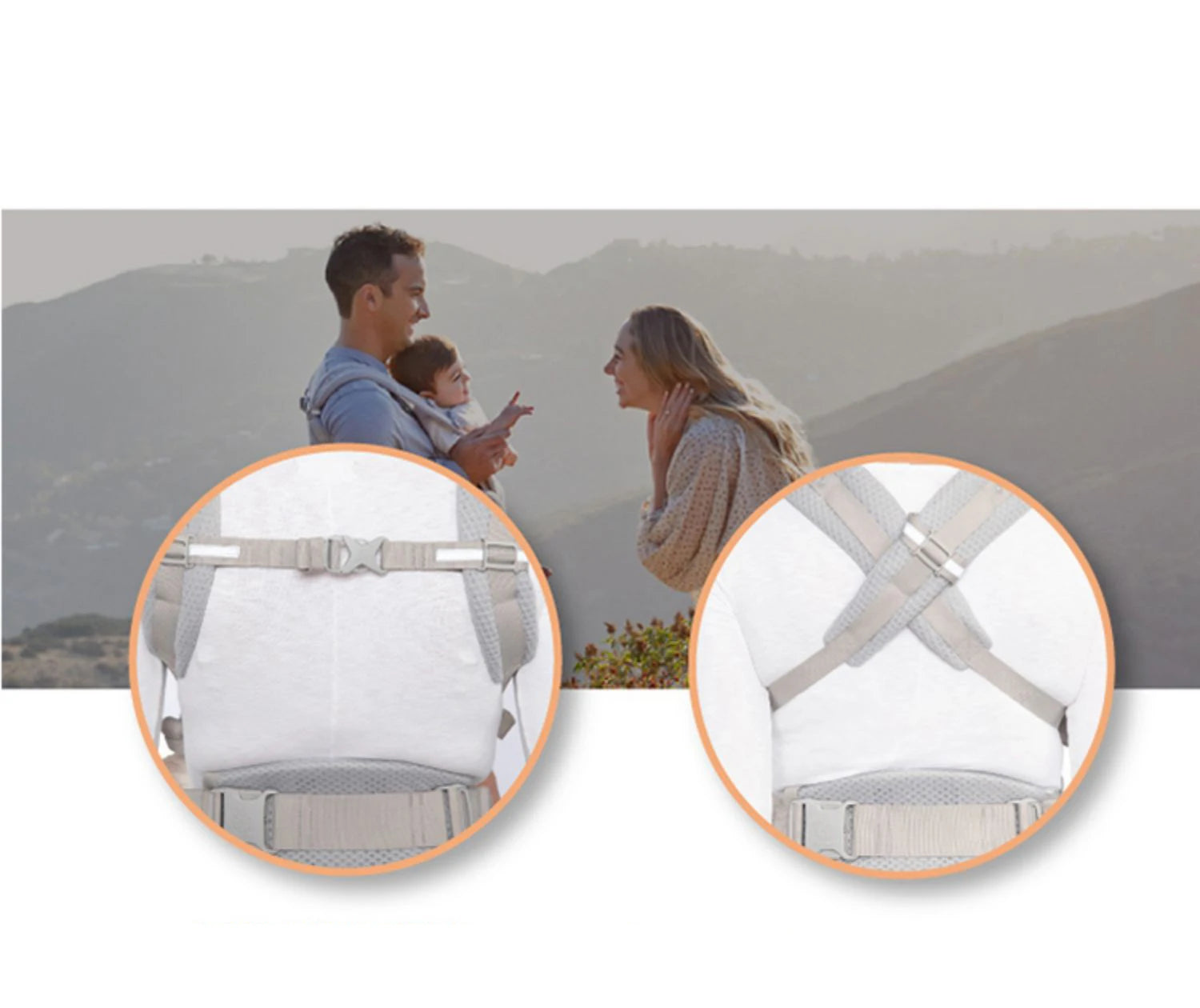 AeroFlow™ 360 Baby Carrier – All-Position Comfort from Newborn to Toddler