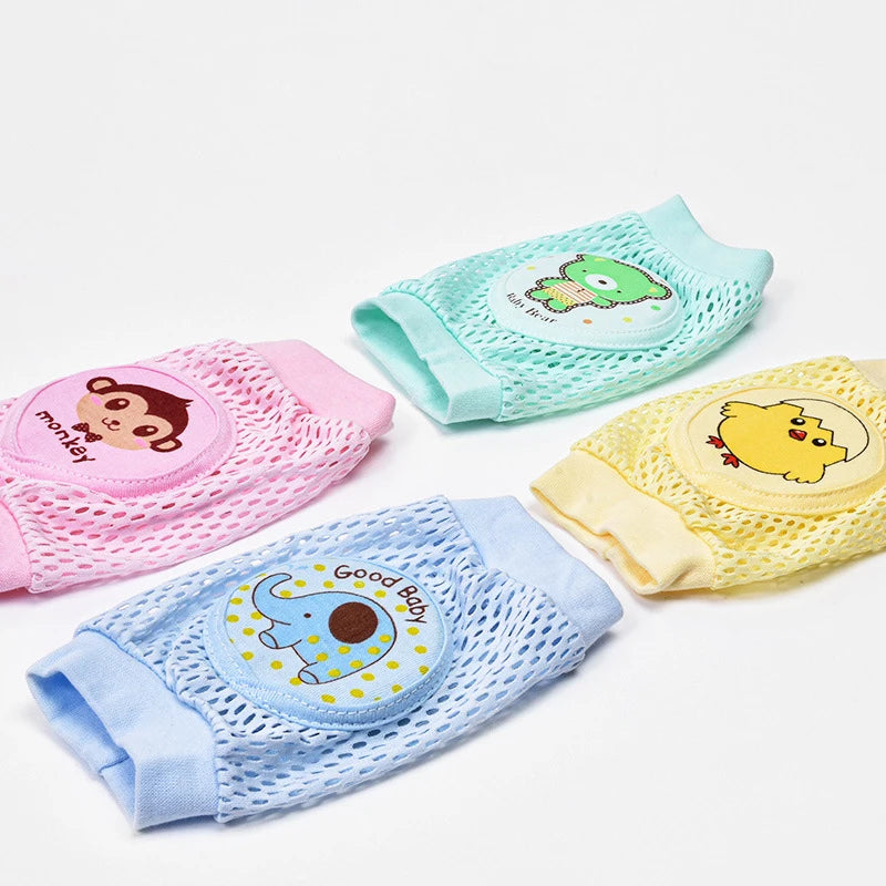 SafeKnee™ Baby Crawling Knee Pads – Drop-Resistant Toddler Knee Protectors, Lightweight & Breathable