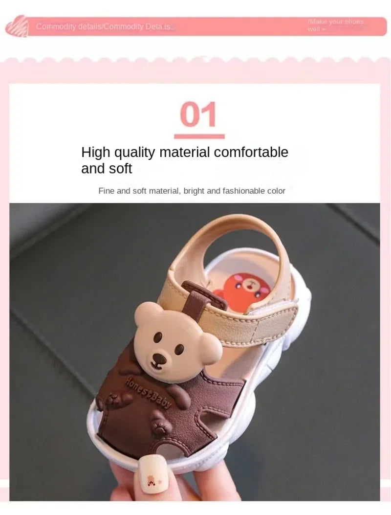 Baby & Toddler Summer Sandals – Lightweight Anti-Slip