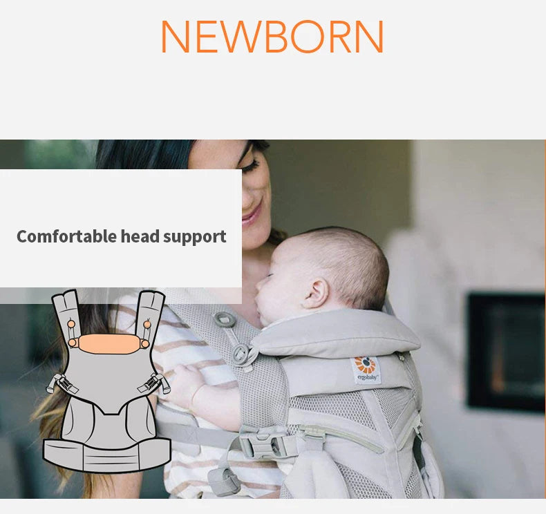 AeroFlow™ 360 Baby Carrier – All-Position Comfort from Newborn to Toddler