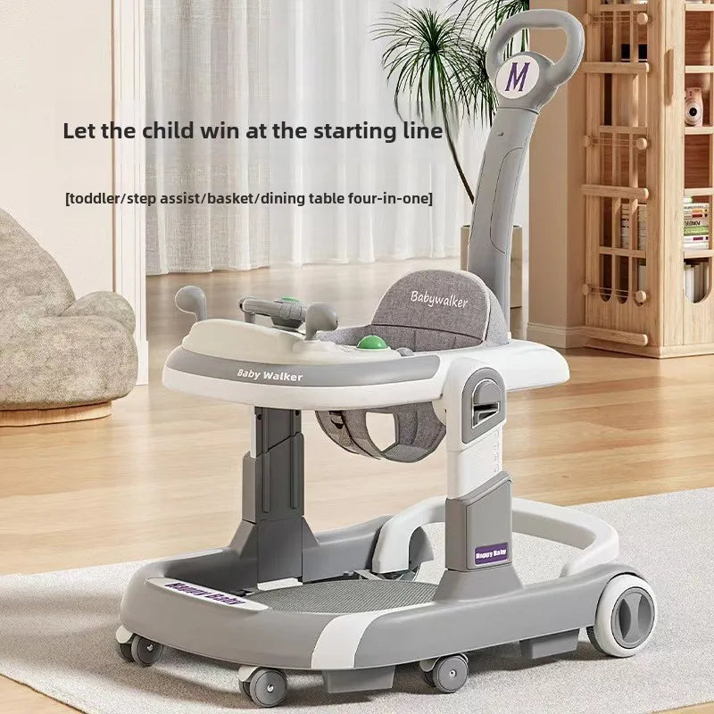 SafeStep™ Foldable Baby Walker – Ergonomic 4-Wheel Walker with Safety Features