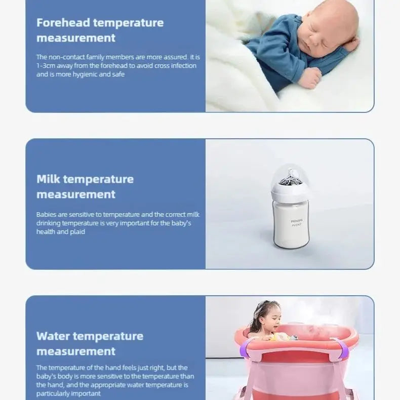 Philips Avent™ Infrared Forehead Thermometer – Non-Contact Digital Temperature Reader for Babies & Adults