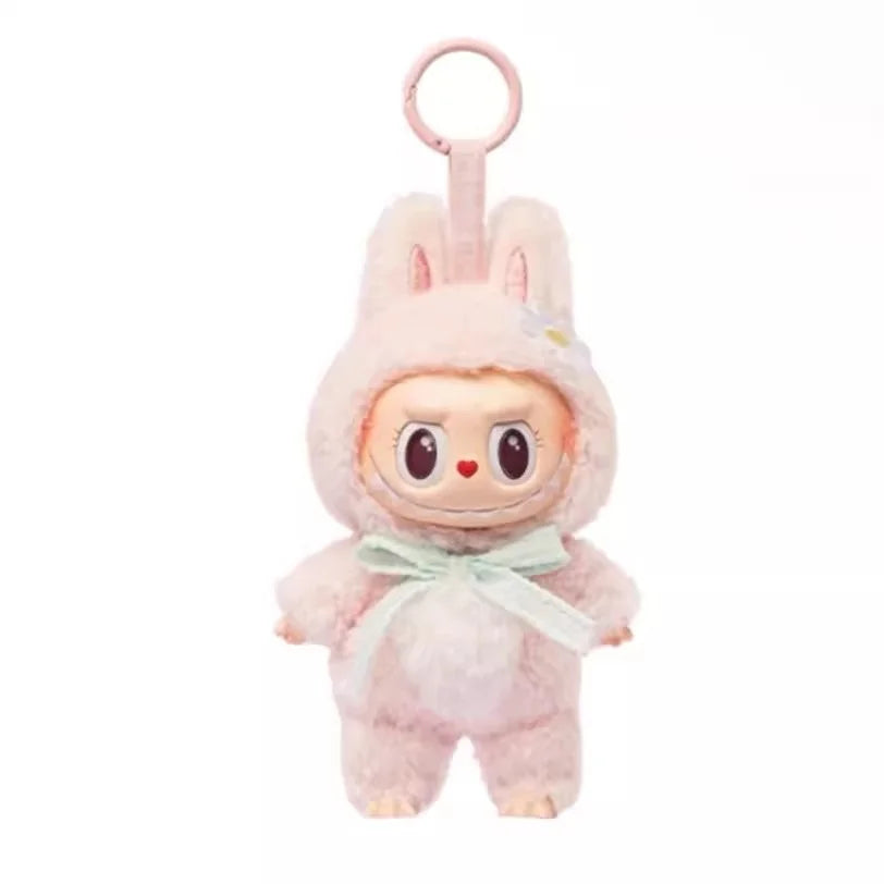 Labubu™ Sweetheart Doll – Mokoko 1st Gen Remastered Mini Plush Pendant | 17CM Vinyl Kawaii Collectible by Hot Toys