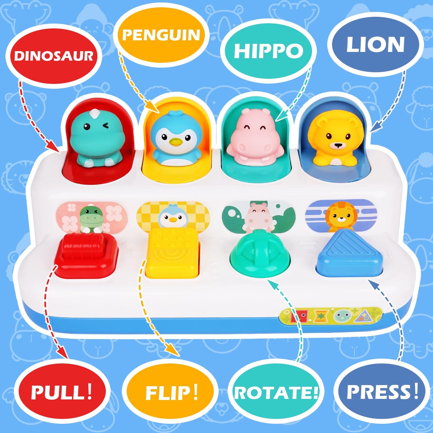 Animal Hide & Seek Toy