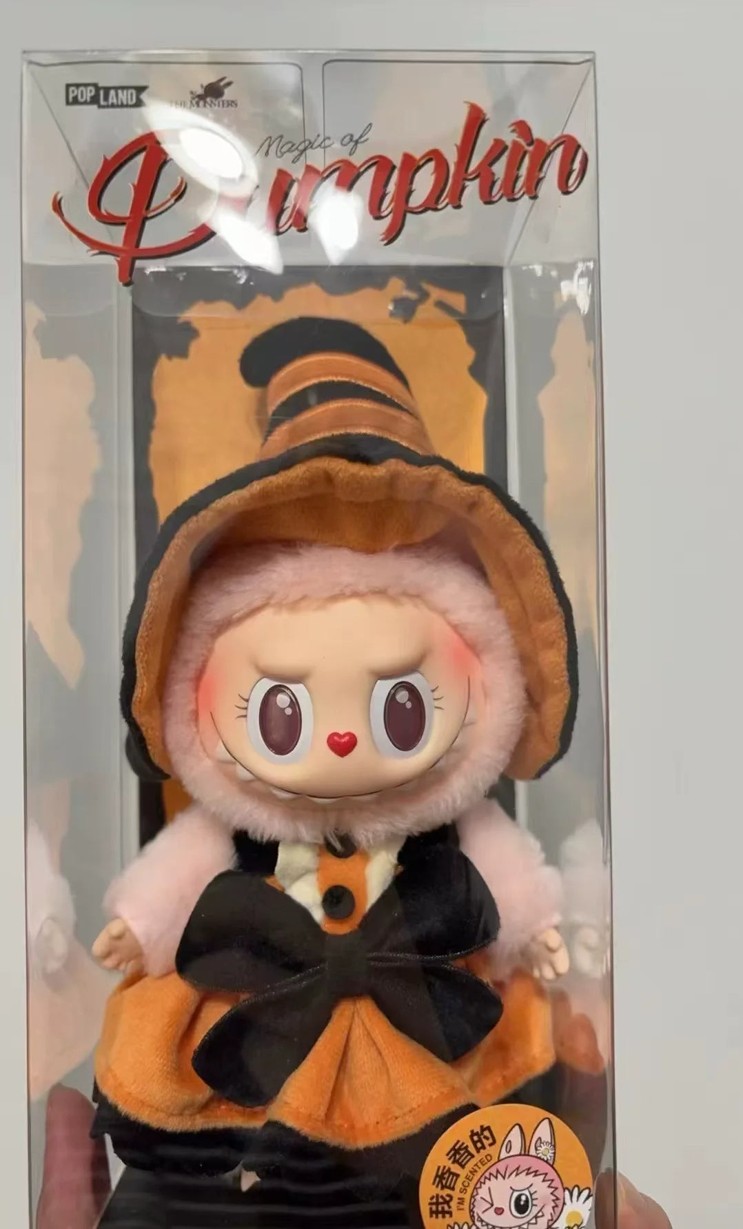Labubu™ Sweetheart Doll – Mokoko 1st Gen Remastered Mini Plush Pendant | 17CM Vinyl Kawaii Collectible by Hot Toys
