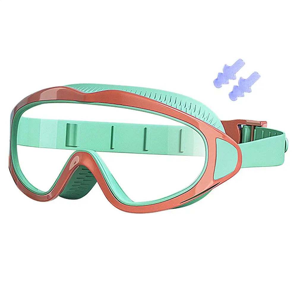 SplashGuard™ Kids Swim Goggles with Nose Cover – Anti-Fog, Leak-Proof, Adjustable & Comfortable for Swimming & Diving