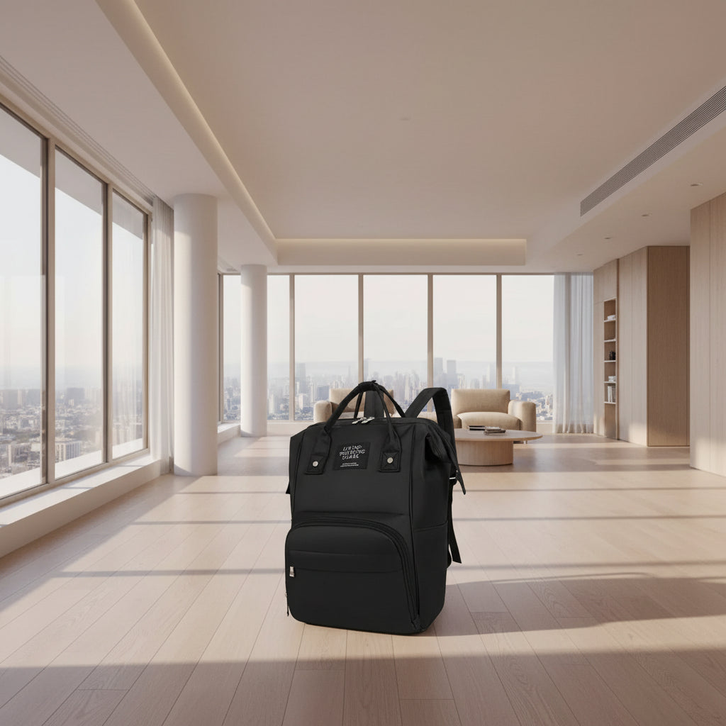 CarrySmart™ Waterproof Baby Diaper Backpack