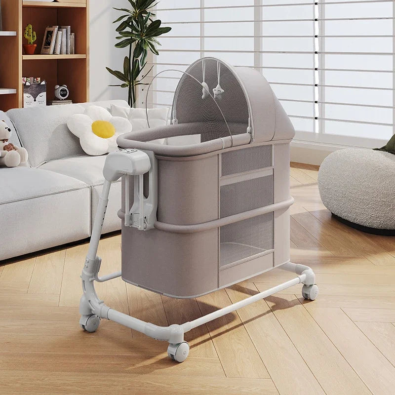 DreamNest™ Portable Folding Baby Crib Bed