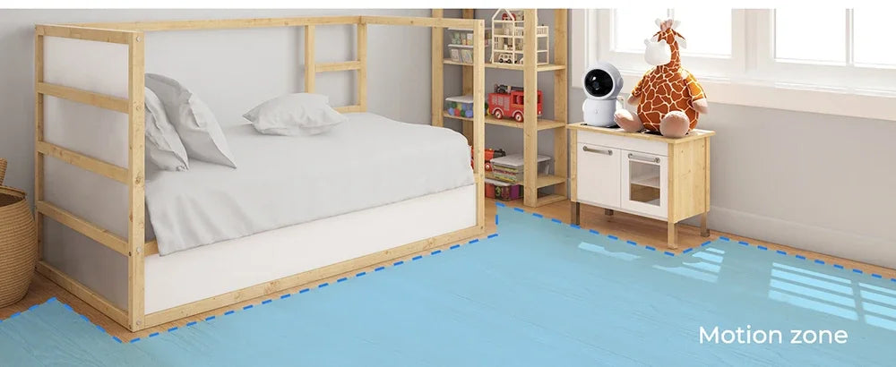 ZySecurity™ 2K 3MP Wireless Video Baby Monitor (ZY-MY06)