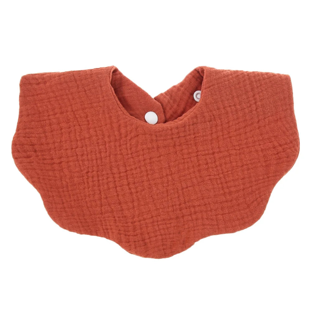 1PC Soft Cotton Baby Bib
