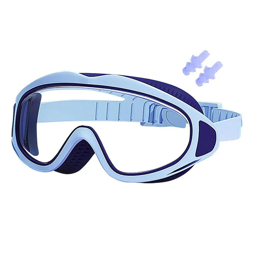 SplashGuard™ Kids Swim Goggles with Nose Cover – Anti-Fog, Leak-Proof, Adjustable & Comfortable for Swimming & Diving