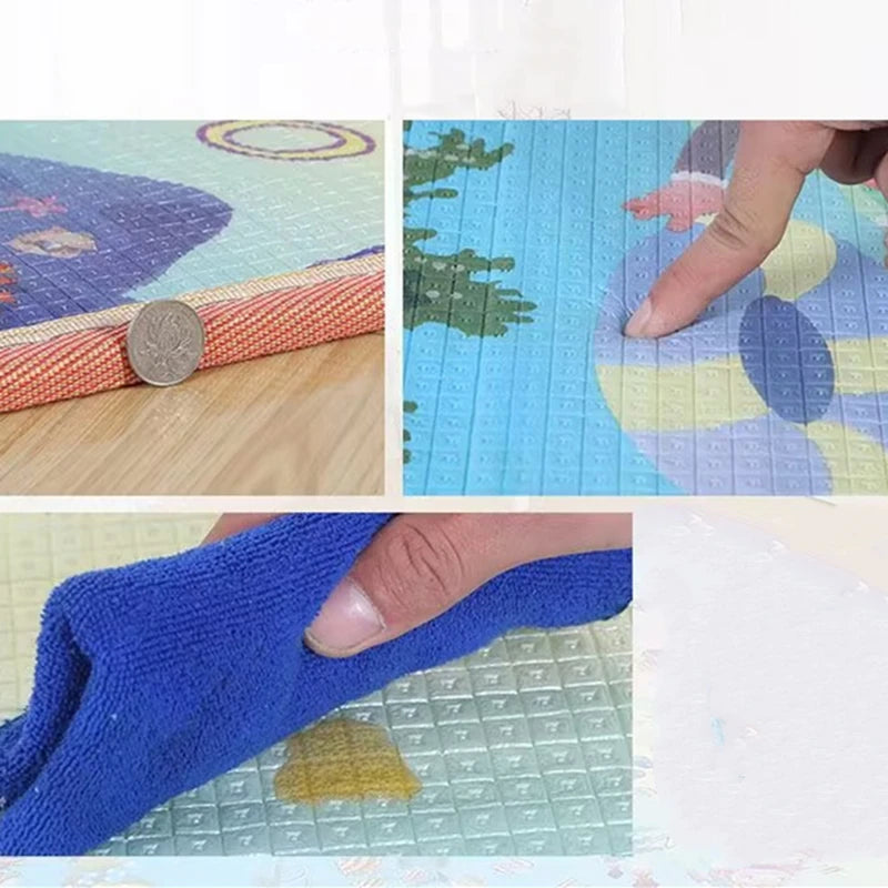 SafeStep™ Foldable Foam Play Mat – Soft, Non-Toxic