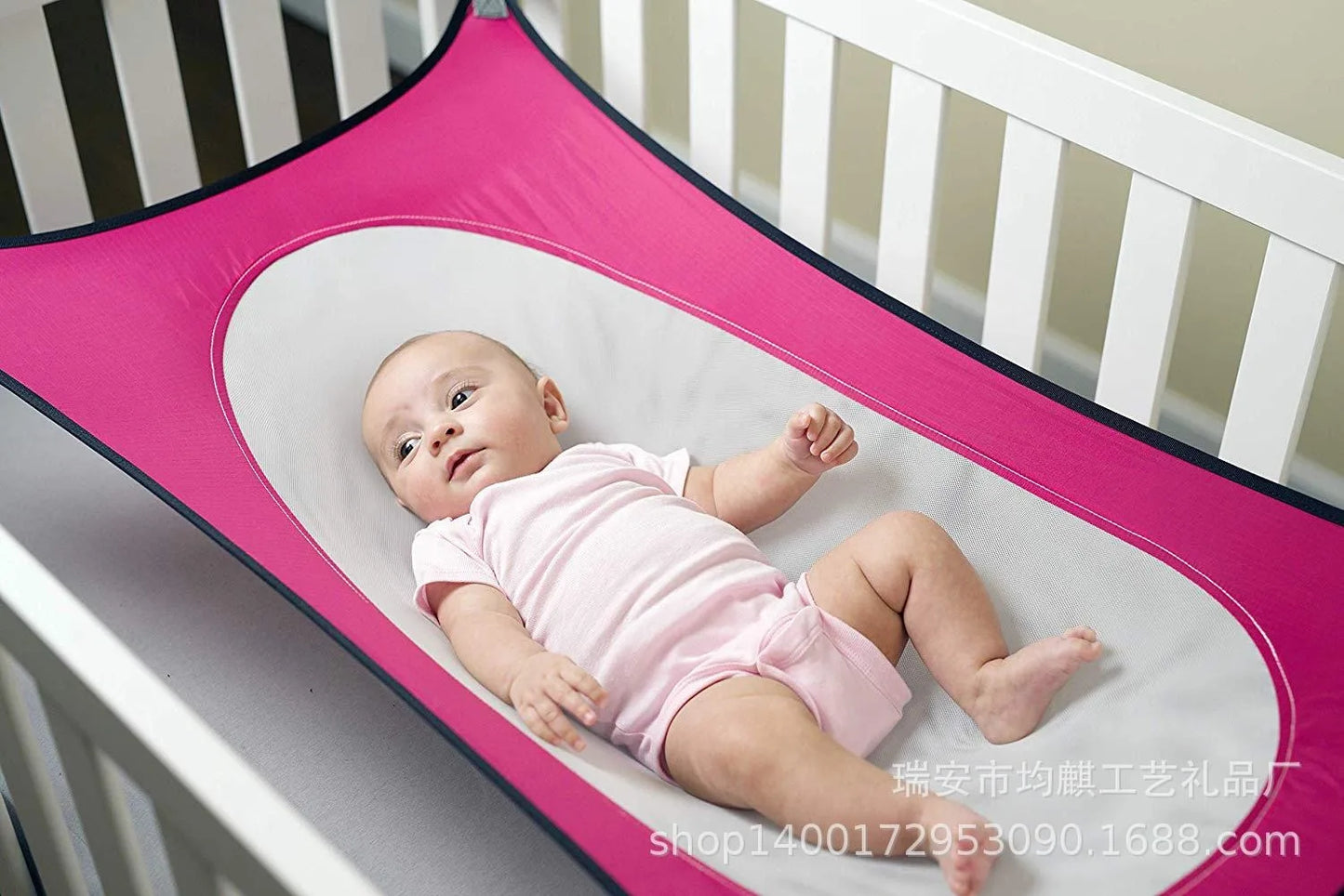 DreamNest™ Baby Hammock – Detachable Breathable Infant Crib Sleep Hammock