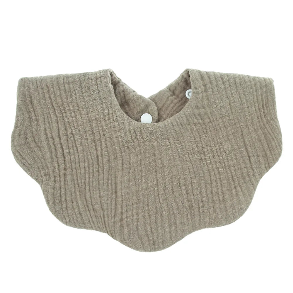 1PC Soft Cotton Baby Bib