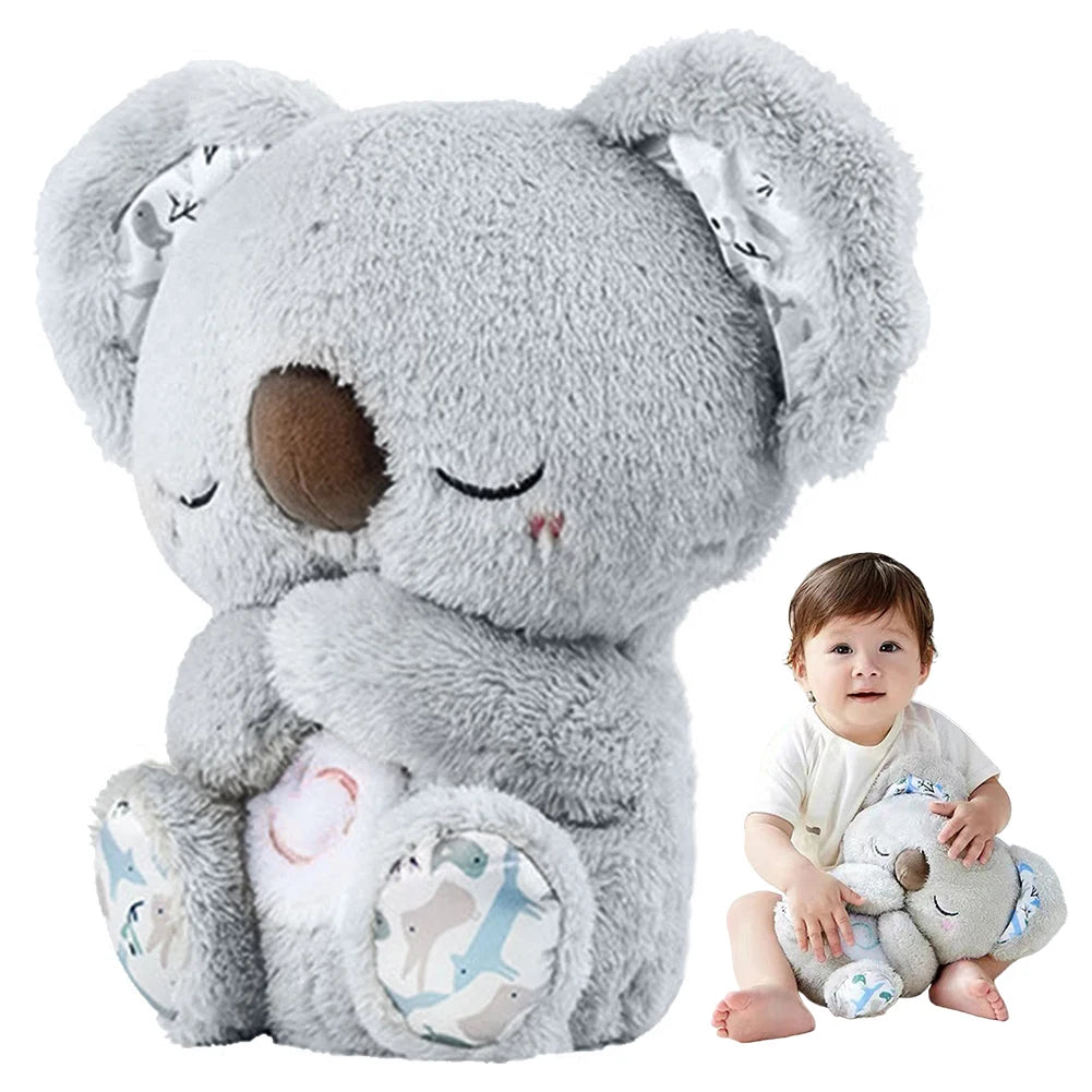 DreamKoala™ Musical Plush Toy – Breathing & Lullaby Koala for Baby Sleep and Play