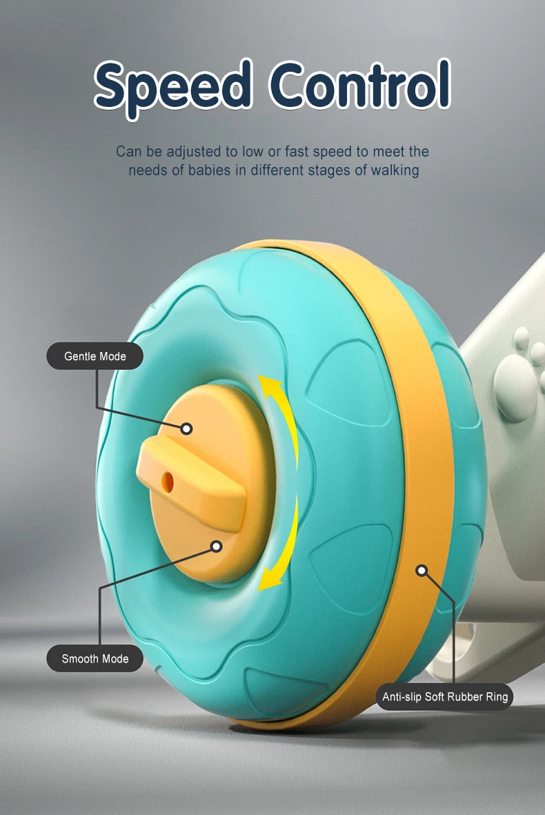 FunStep™ 5-in-1 Baby Walker – Activity Board, Play Table & Scooter for 0–2Y