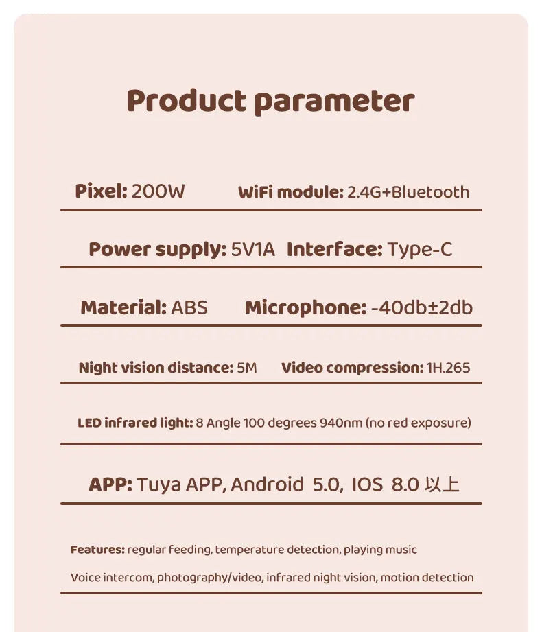 DANMINI™ 1080P HD Smart Baby Monitor (C11)