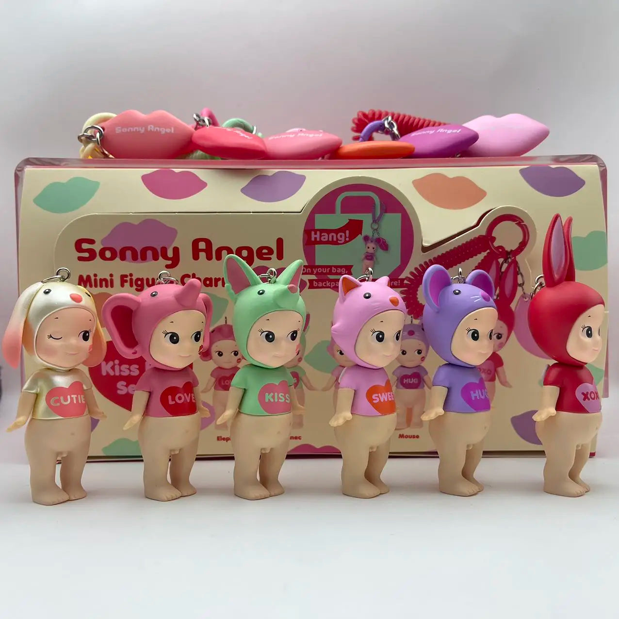 2025 Sonny Angel Kiss Kiss Series Blind Box – Kawaii Mini Figure Gift