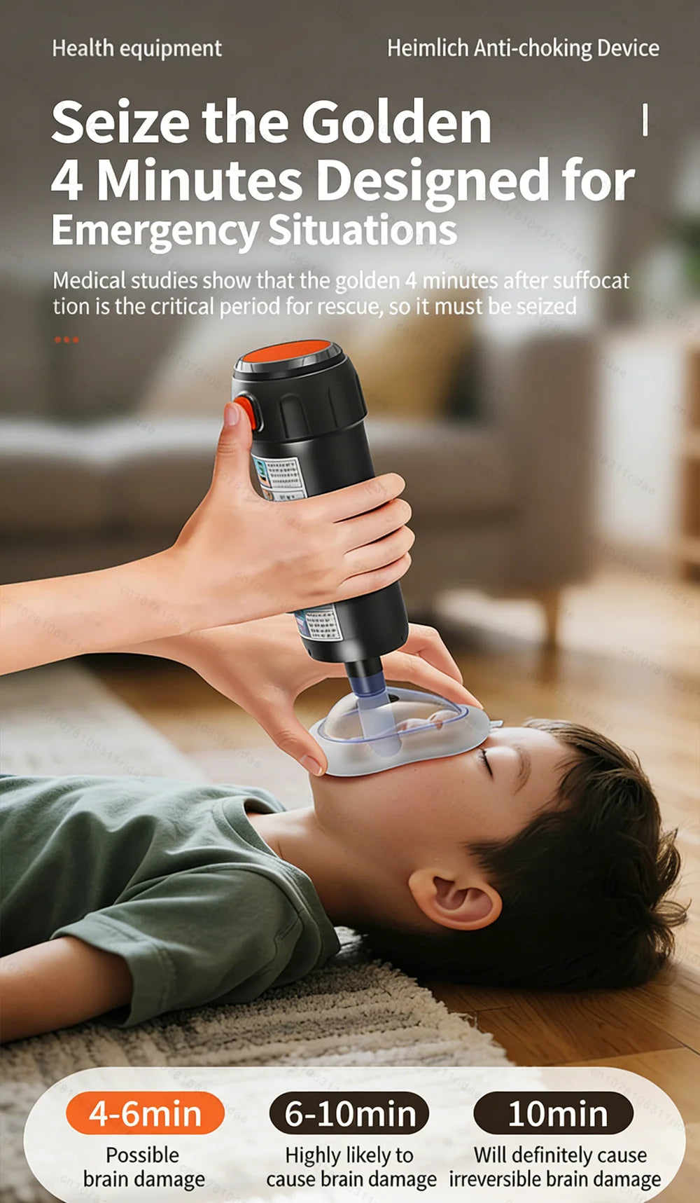 Portable Choking Rescue Device