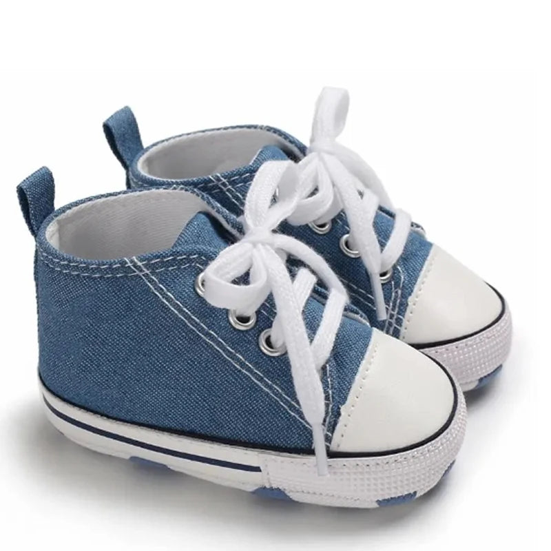 Newborn Baby Canvas Sneakers