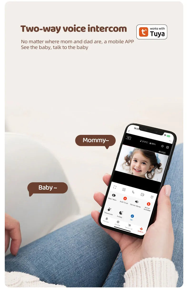 DANMINI™ 1080P HD Smart Baby Monitor (C11)