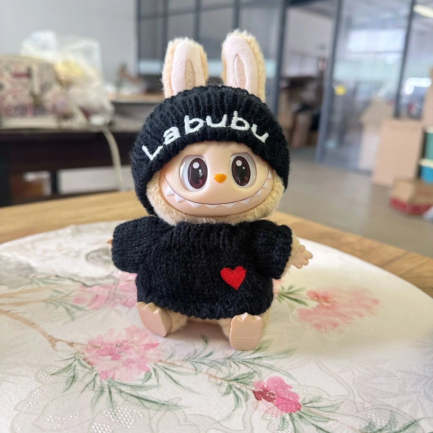 TinyTrend™ Labubu Doll Clothes Set – Fashion Outfit Accessories for 15–17cm BJD Dolls |
