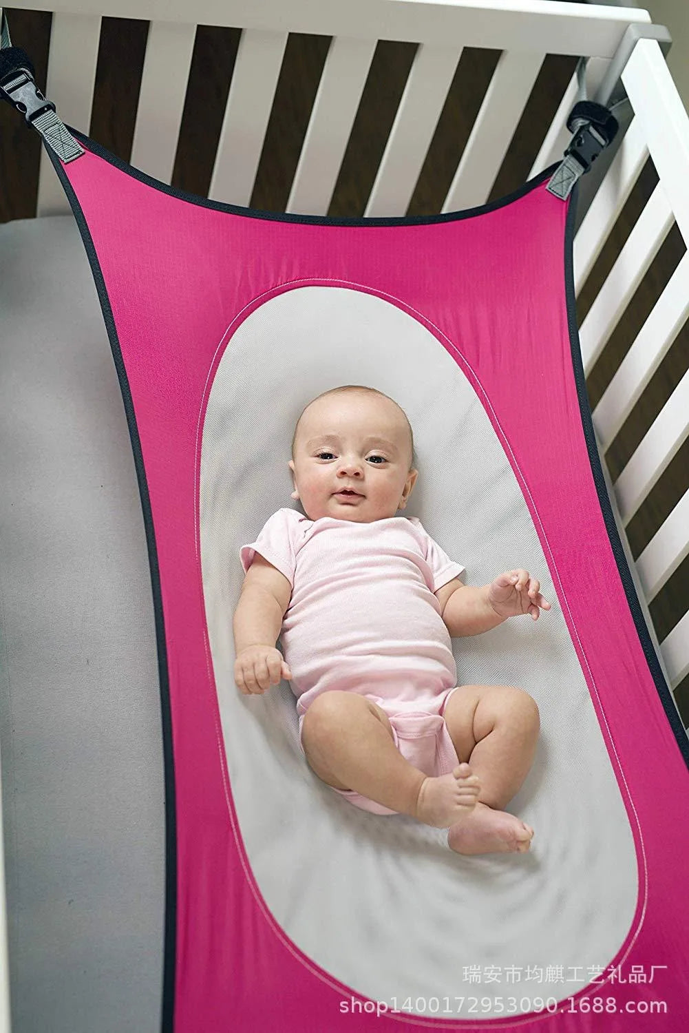 DreamNest™ Baby Hammock – Detachable Breathable Infant Crib Sleep Hammock