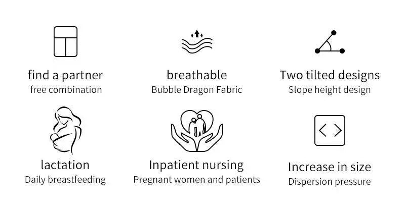 ComfortNest™ Adjustable Strap Memory Foam Nursing Pillow