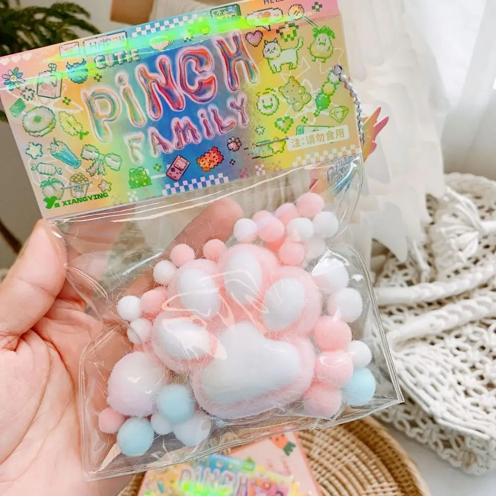 Mini Cat Paw Squeeze Toy