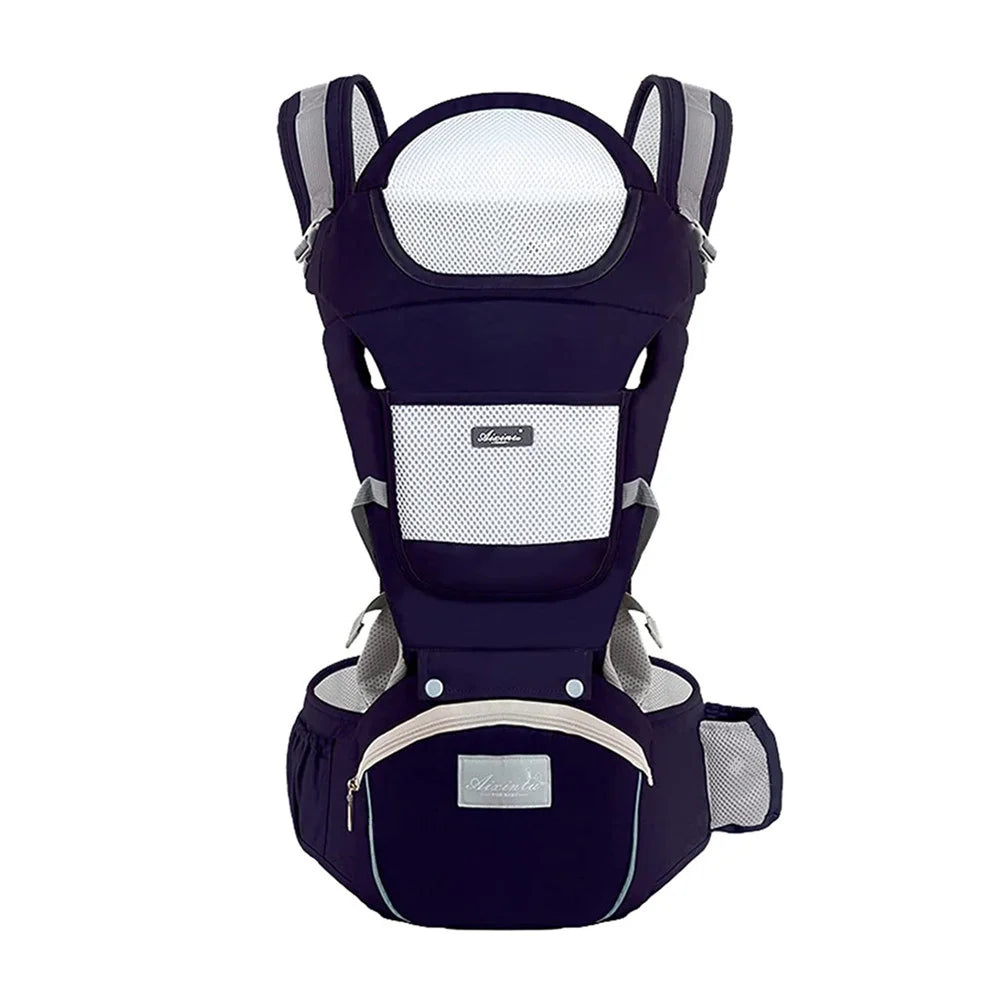 FlexiCarry™ 6-in-1 Baby Carrier – Ergonomic Multi-Position