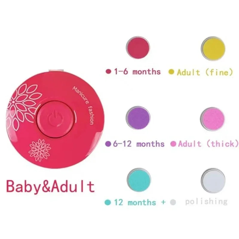 Electric Baby Nail Trimmer & Polisher