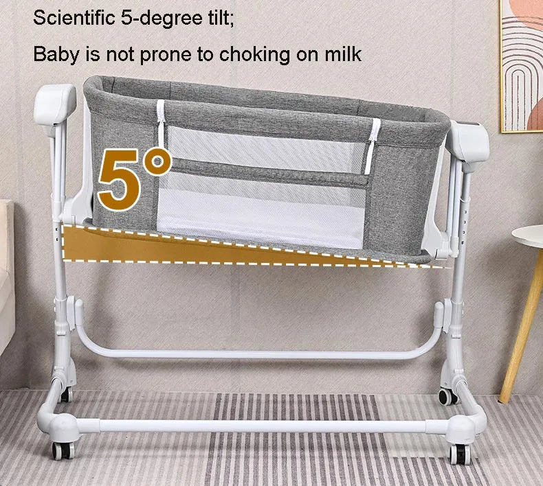 XMSJ™ Electric Rocking Baby Swing Bed