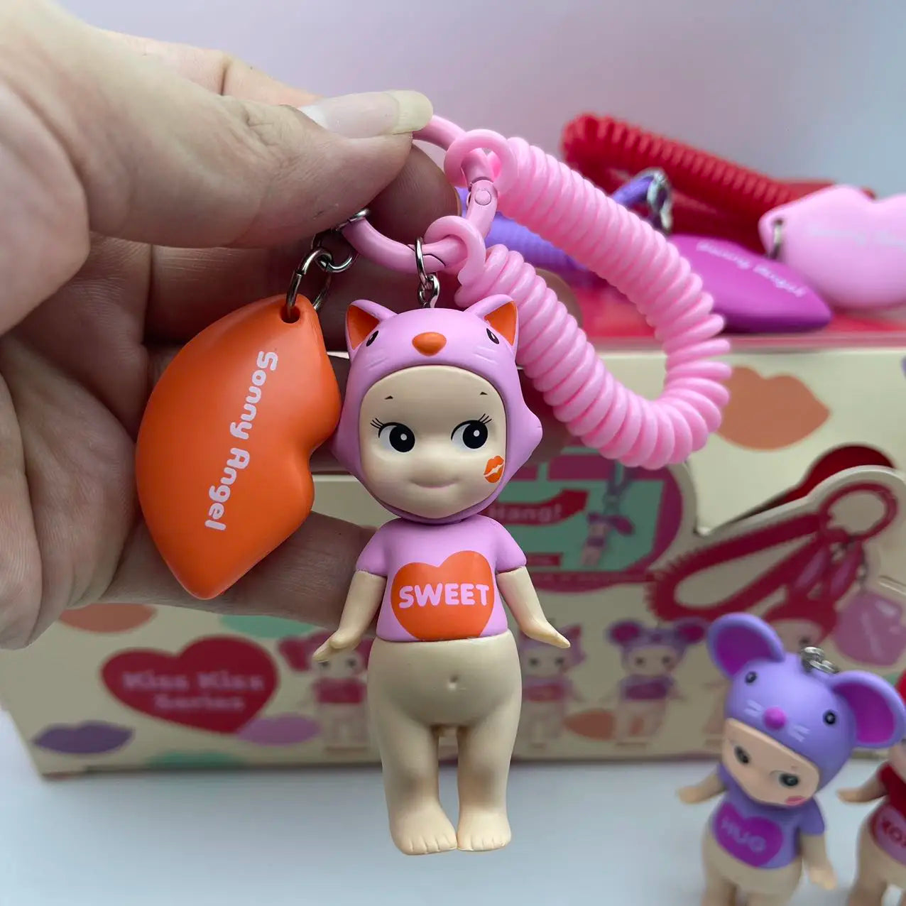 2025 Sonny Angel Kiss Kiss Series Blind Box – Kawaii Mini Figure Gift
